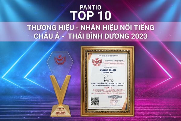 CHÚC MỪNG PANTIO ĐƯỢC VINH DANH - TOP 10 THƯƠNG HIỆU, NHÃN HIỆU NỔI TIẾNG CHÂU Á THÁI BÌNH DƯƠNG 2023