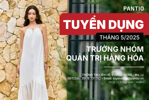 TUYỂN DỤNG TRƯỞNG NHÓM QUẢN TRỊ HÀNG HÓA