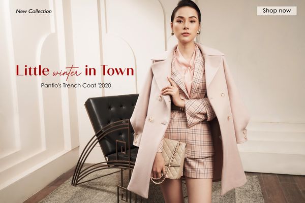 LITTLE WINTER IN TOWN: PANTIO'S TRENCH COAT 2020