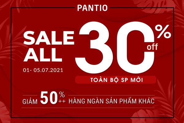 BÙNG NỔ SALE THÁNG 7 - VUI HÈ RỰC RỠ, KHÔNG THỂ BỎ LỠ!