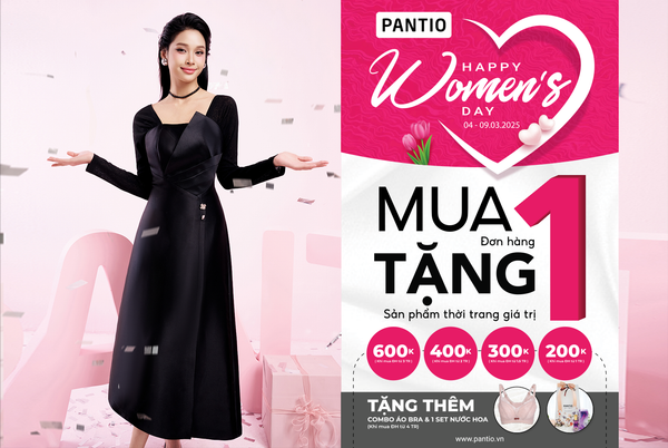 HAPPY WOMEN'S DAY - ƯU ĐÃI VÀNG, TẶNG NÀNG QUÀ XINH