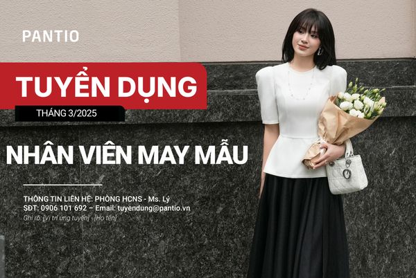 TUYỂN DỤNG NHÂN VIÊN MAY MẪU