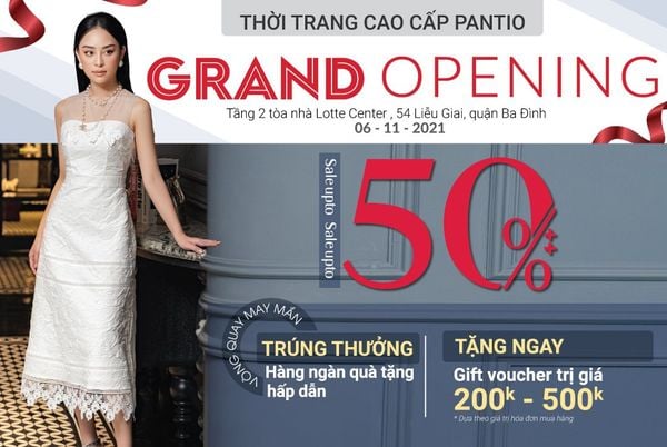 PANTIO TƯNG BỪNG KHAI TRƯƠNG SHOWROOM MỚI TẠI TRUNG TÂM THƯƠNG MẠI LOTTE CENTER