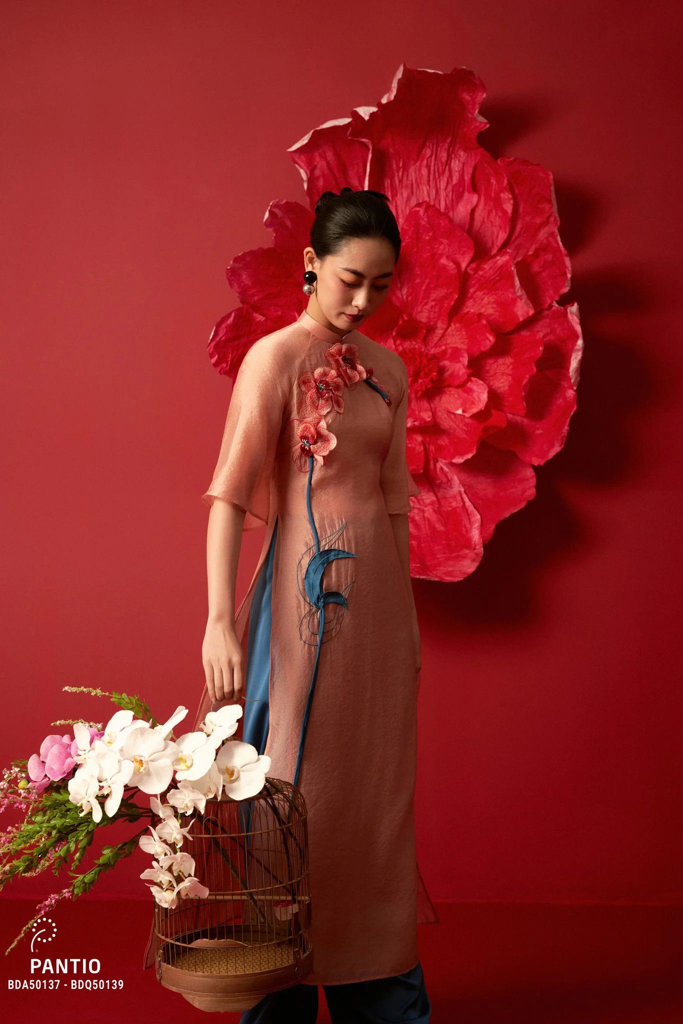 NEW COLLECTION - NGỌC ĐIỂM NGHÊNH XUÂN - BST Áo Dài Xuân Giáp Thìn 2024 cảm hứng thiết kế từ hoa phong lan Ngọc Điểm