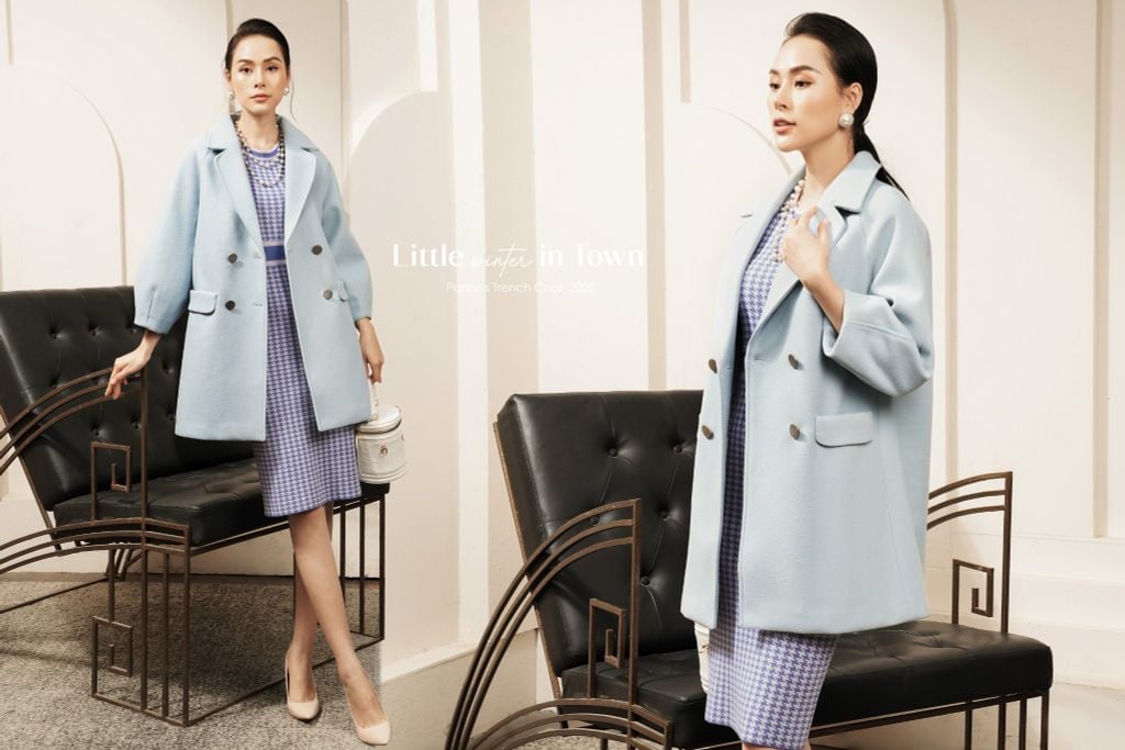 LITTLE WINTER IN TOWN: PANTIO TRENCH COAT 2020