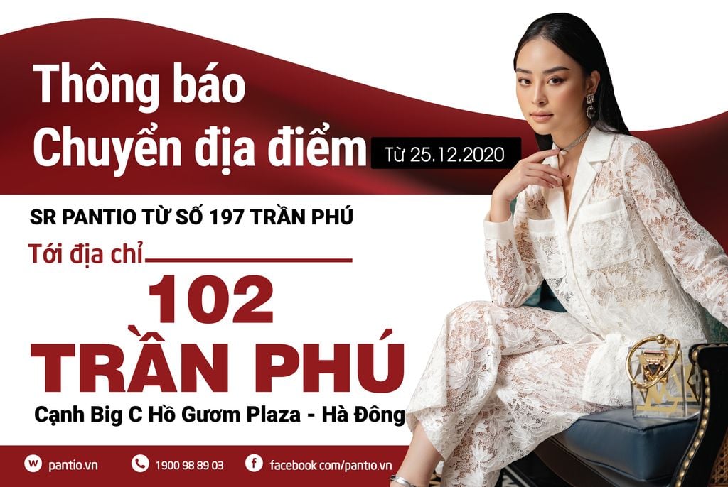 THÔNG BÁO CHUYỂN ĐỊA ĐIỂM SHOWROOM PANTIO TRẦN PHÚ, HÀ ĐÔNG