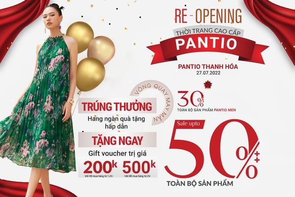 COMING SOON - RE-OPENING SHOWROOM PANTIO THANH HÓA