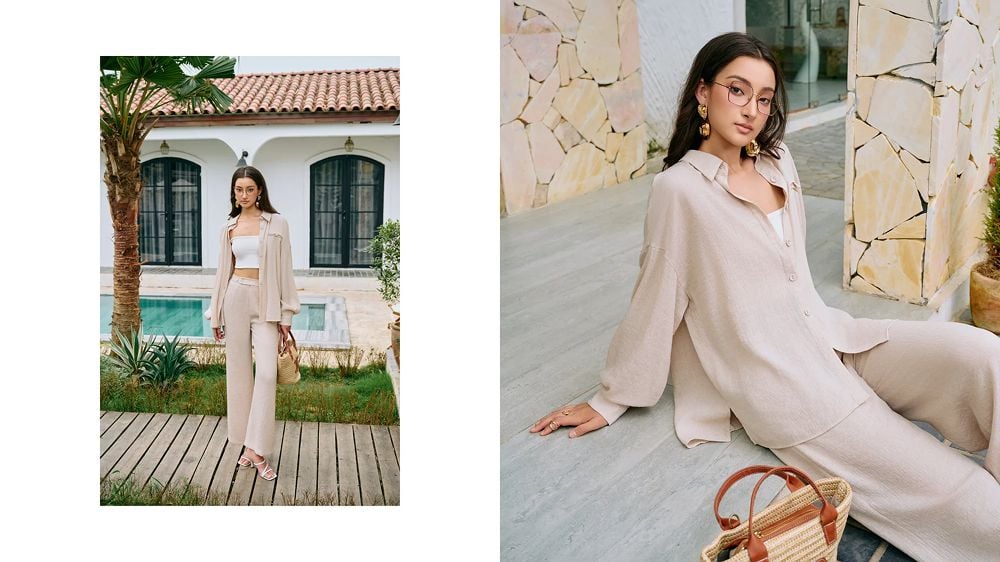 Mùa Xuân – Nàng Thơ Với Outfit Layer vải mỏng nhẹ