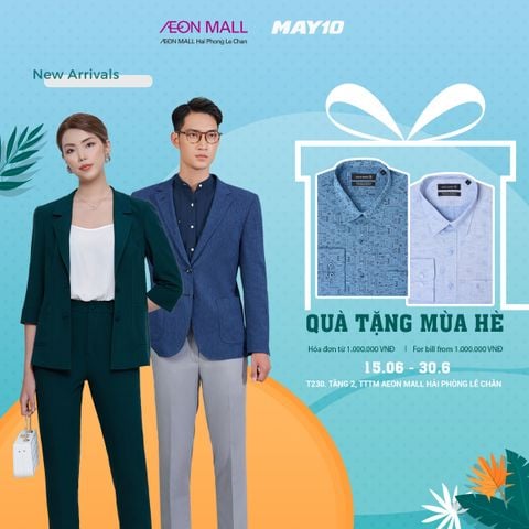 CENTURION MAY 10 AEON MALL HẢI PHÒNG - MUA 1 TẶNG 1