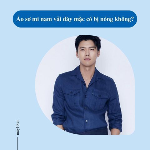 Áo sơ mi nam vải dày nên chọn chất liệu nào cho bớt nóng?