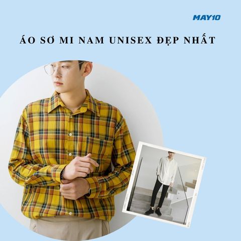 10 tuyệt chiêu phối áo sơ mi nam unisex đẹp, chất nhất