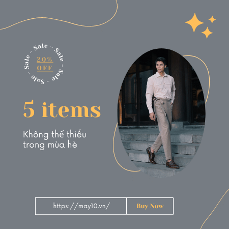 5 ITEMS không thể thiếu trong mùa hè
