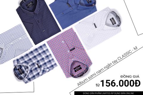 ĐẶC QUYỀN ONLINE - ĐỒNG GIÁ CHỈ TỪ 156k SƠ MI NAM MAY10