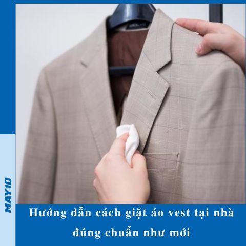 Hướng dẫn cách giặt áo vest tại nhà đúng chuẩn như mới