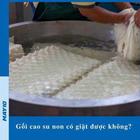 Giải đáp: Gối cao su non có giặt được không? Cách giặt gối đúng cách