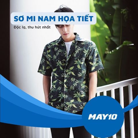 TOP 7+ áo sơ mi nam họa tiết độc lạ thu hút nhất của giới trẻ