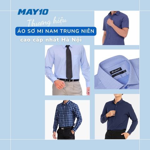 20 Thương hiệu áo sơ mi nam trung niên cao cấp nổi tiếng nhất