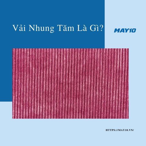 Vải nhung tăm là gì? [A-Z] thông tin về vải nhung tăm