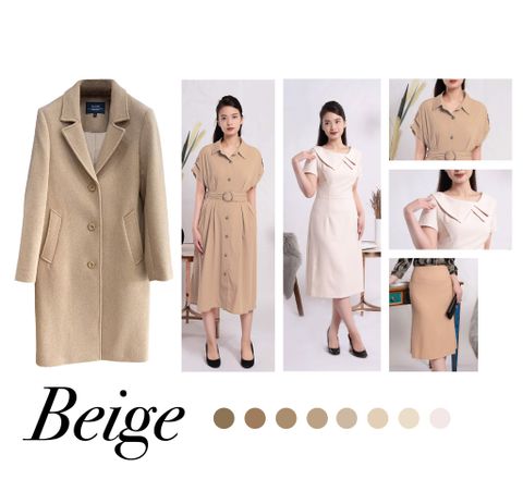 Thanh lịch cùng gam màu ‘Beige’