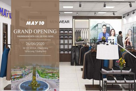 [KHAI TRƯƠNG] CHÀO MỪNG TRUNG TÂM THỜI TRANG MAY10 CENTURION GROUPS BẠCH ĐẰNG - SỐ 117, ĐƯỜNG 25/4, PHƯỜNG BẠCH ĐẰNG, HÒN GAI, QUẢNG NINH