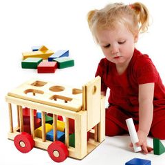 Lựa chọn đồ chơi gỗ thông minh theo độ tuổi của bé