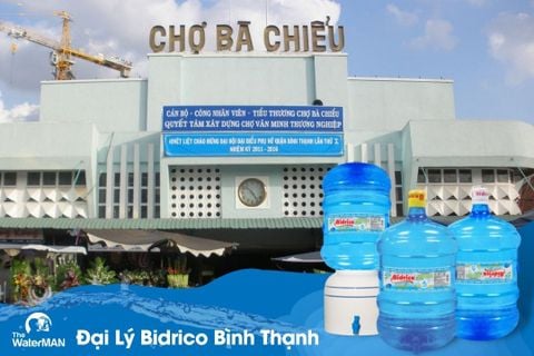 Đại lý nước tinh khiết Bidrico Quận Bình Thạnh