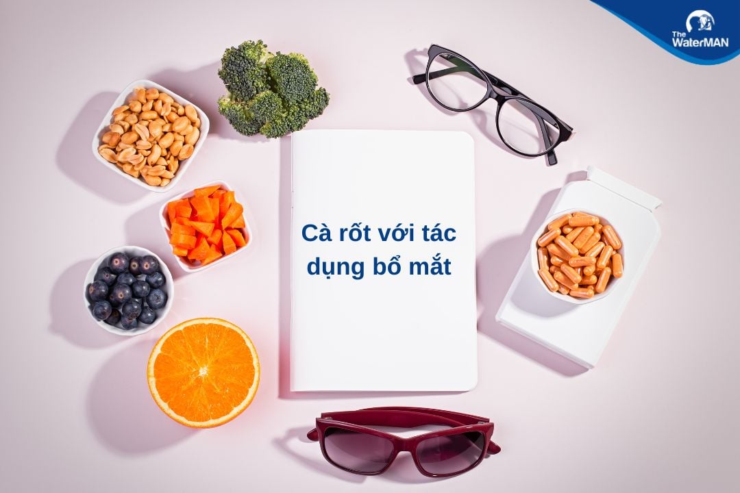 Cải thiện thị lực với cà rốt, thử ngay