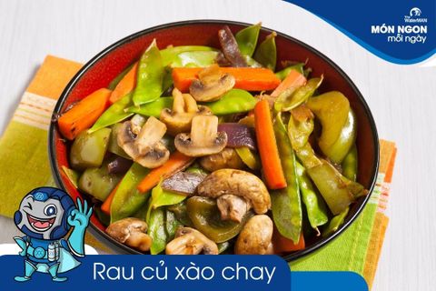 Học cách làm rau củ xào chay vừa thơm ngon vừa bổ dưỡng cho cả nhà