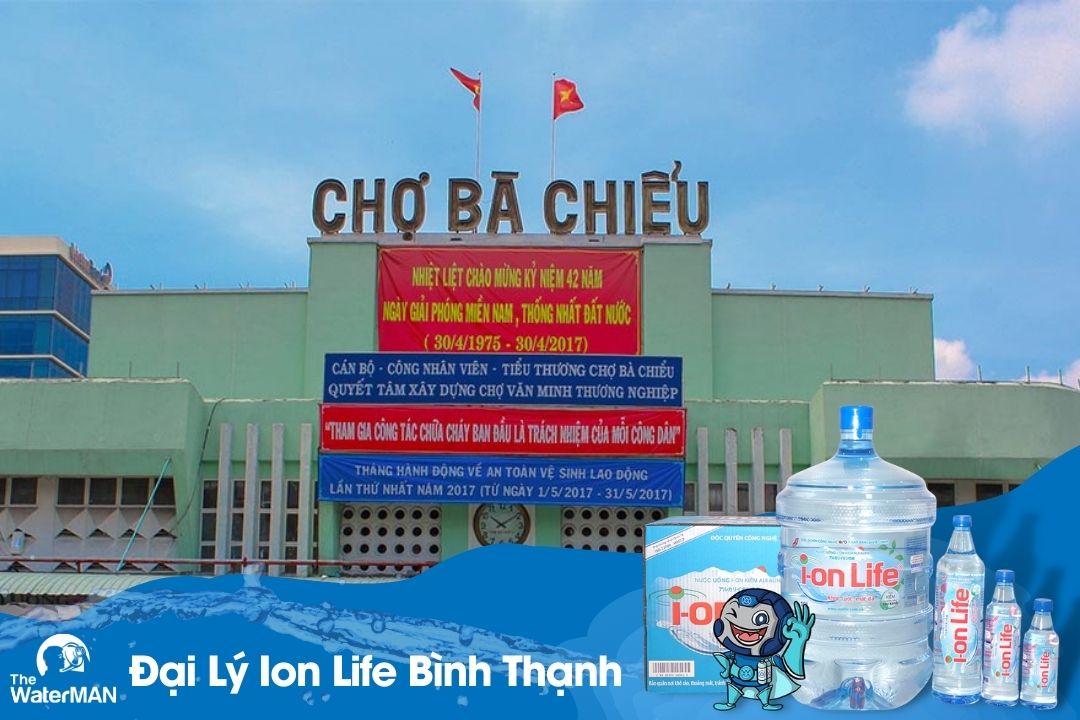 Đại lý nước uống ion Life quận Bình Thạnh