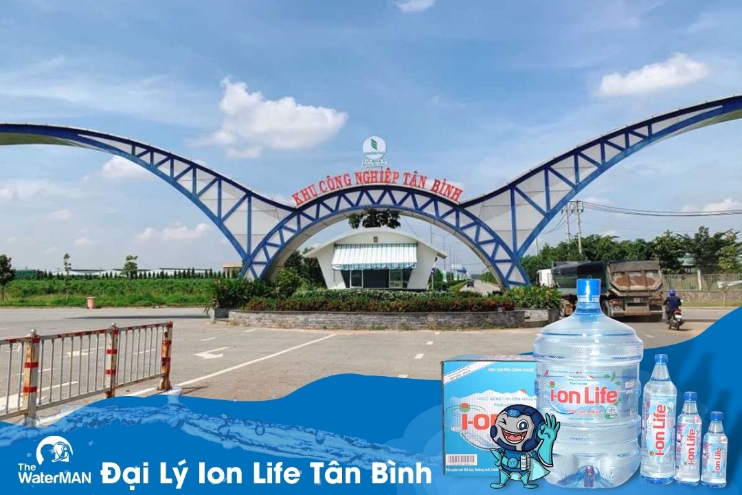 Đại lý nước ion Life bình 19L, nước chai Ion Life ở Tân Bình