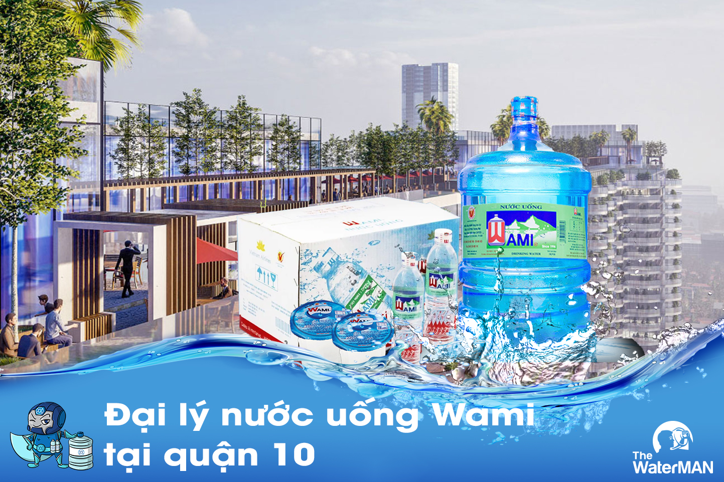 Đại Lý Nước Tinh Khiết Wami Quận 10