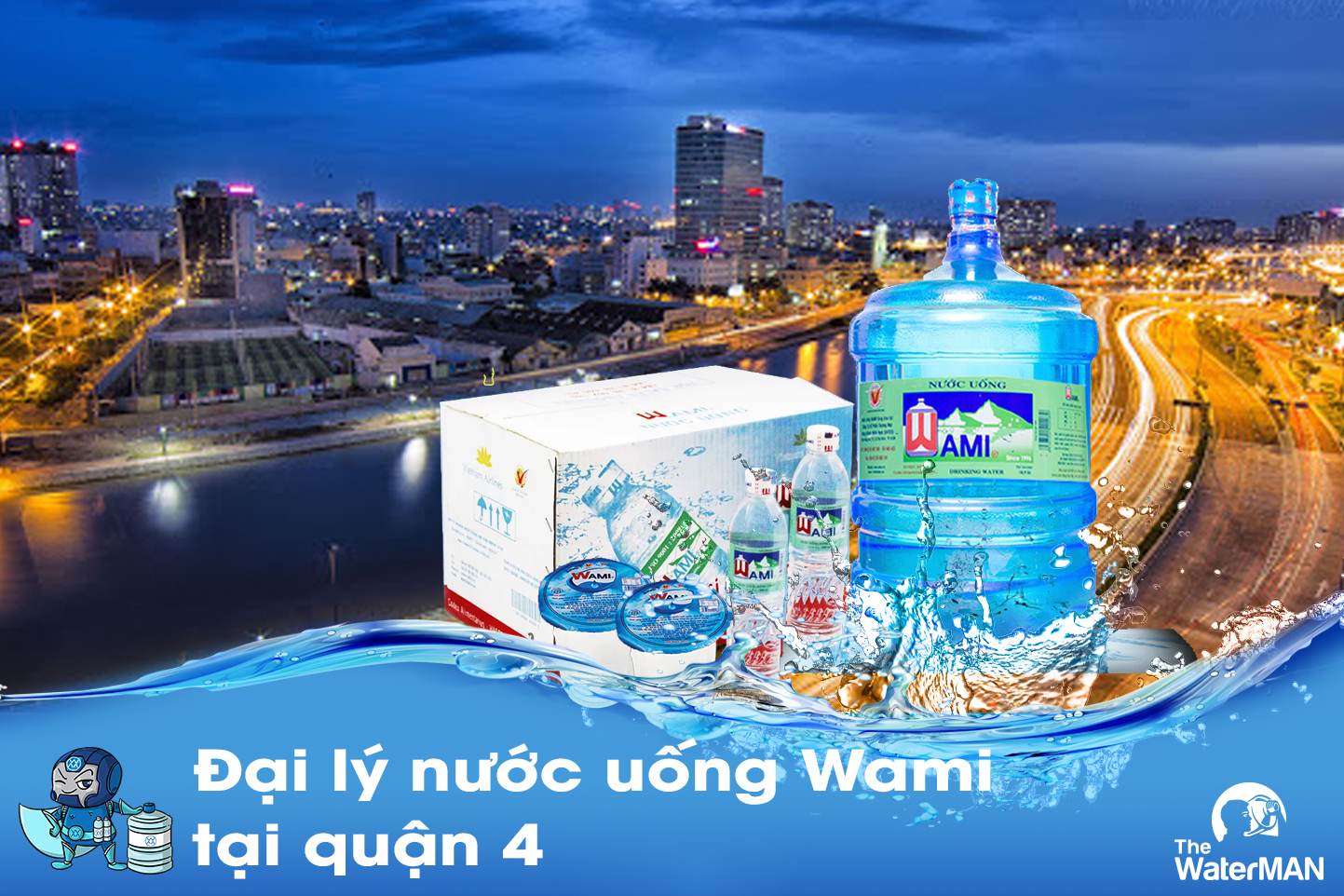 Đại Lý Nước Tinh Khiết Wami Quận 4