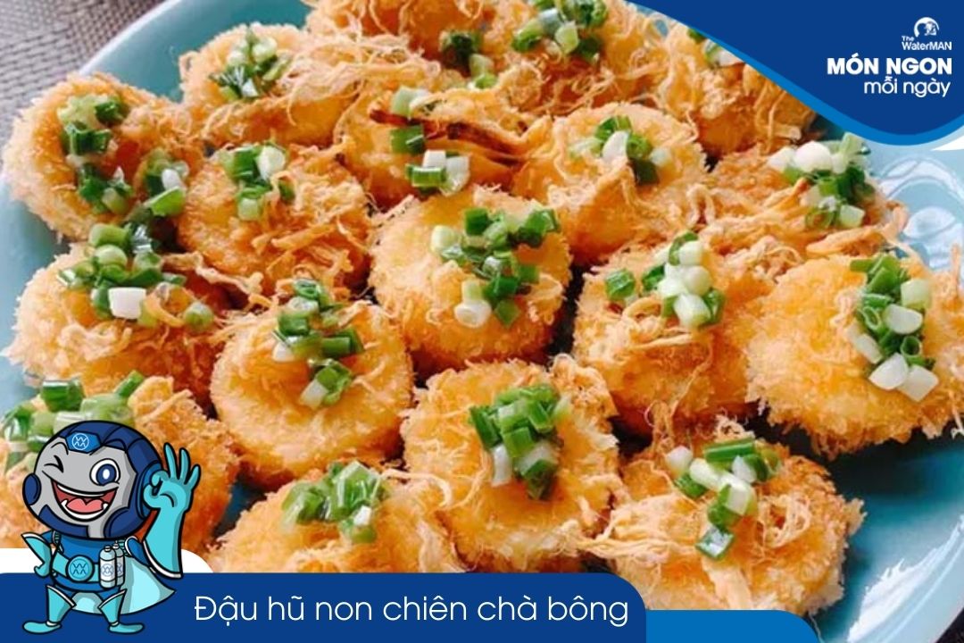 Bí quyết làm món đậu hũ non chiên chà bông thơm ngon, hấp dẫn