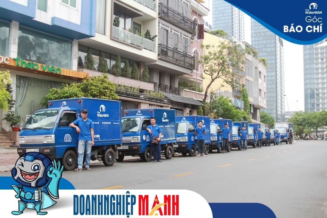 Doanh Nghiệp Mạnh: The Water MAN tiên phong đưa ra giải pháp nước uống toàn diện cho văn phòng