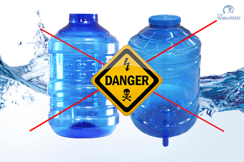 Nước uống đóng bình giá rẻ: cẩn thận mang họa