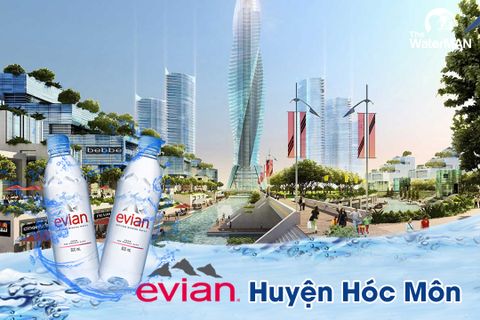 Đại lí nước khoáng Evian Huyện Hóc Môn