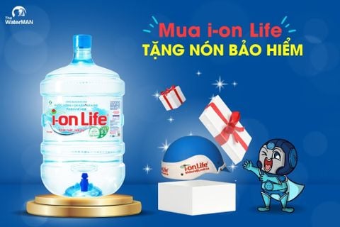 Mua Nước ion Life - Tặng Ngay Nón Bảo Hiểm