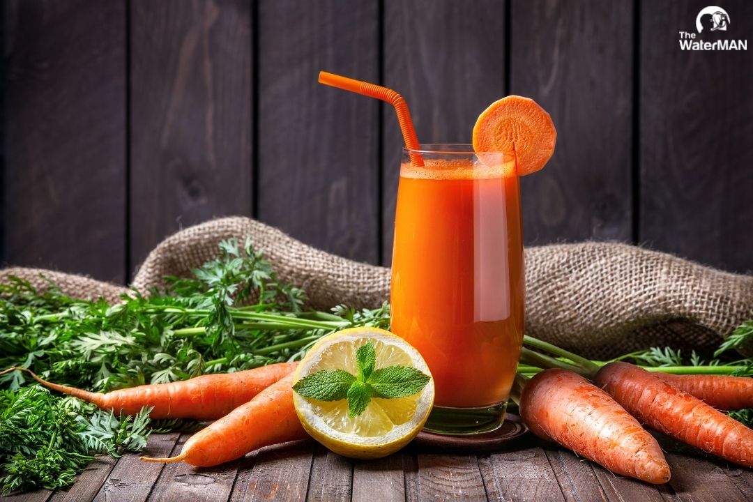 Bất ngờ với 7 lợi ích “vàng” khi uống nước ép cà rốt
