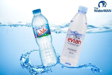 Nước khoáng Lavie và nước khoáng Evian có gì khác biệt?