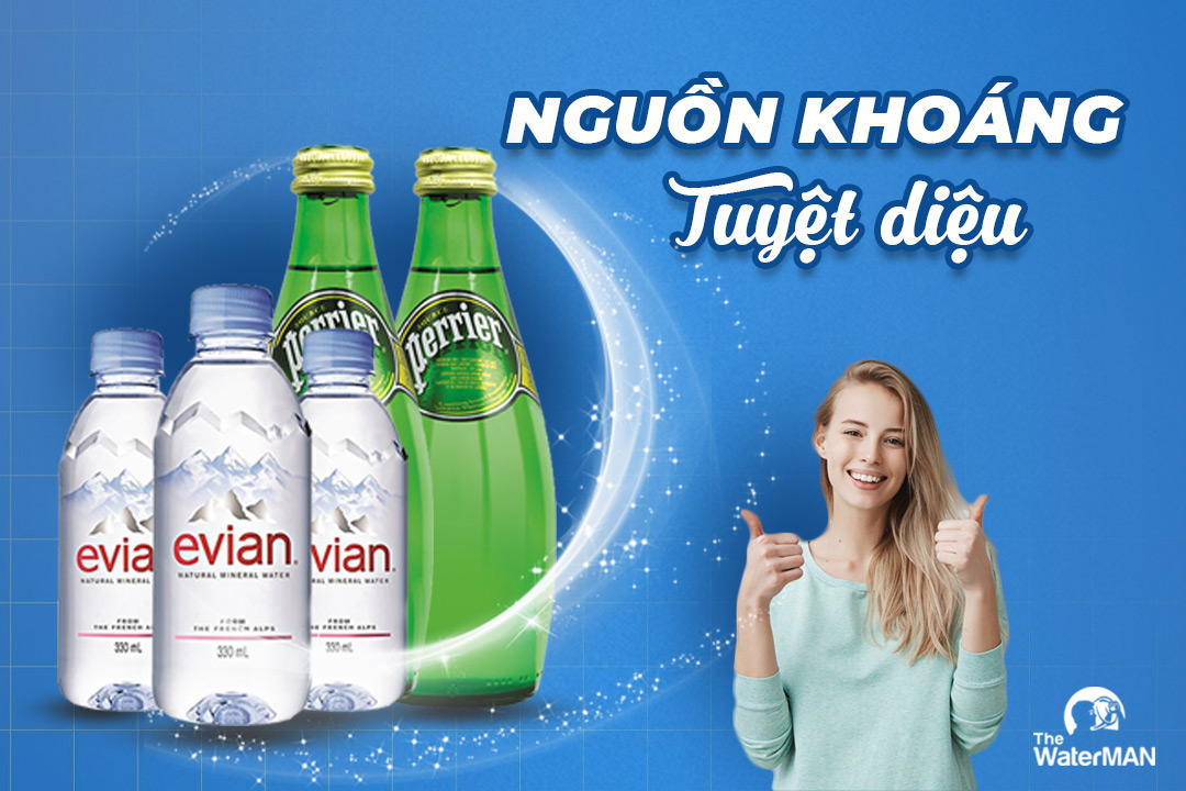 Vì sao nước khoáng Evian, Perrier giá cao nhưng vẫn được ưa chuộng?