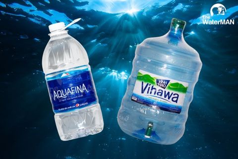 Nên mua nước tinh khiết Aquafina hay nước tinh khiết Vihawa
