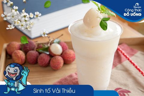 Mẹo đánh bay cơn khát bằng sinh tố vải thiều cực hấp dẫn