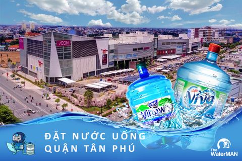 Đại lý nước uống đóng bình tại quận Tân Phú