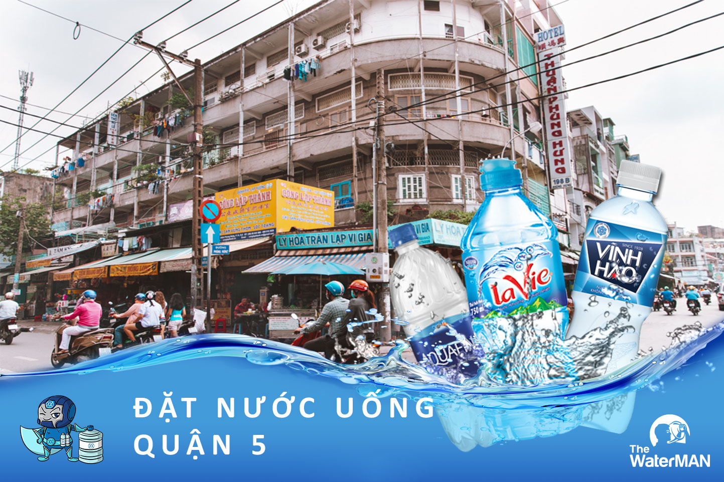 Đại Lý Giao Nước Uống Đóng Chai Quận 5