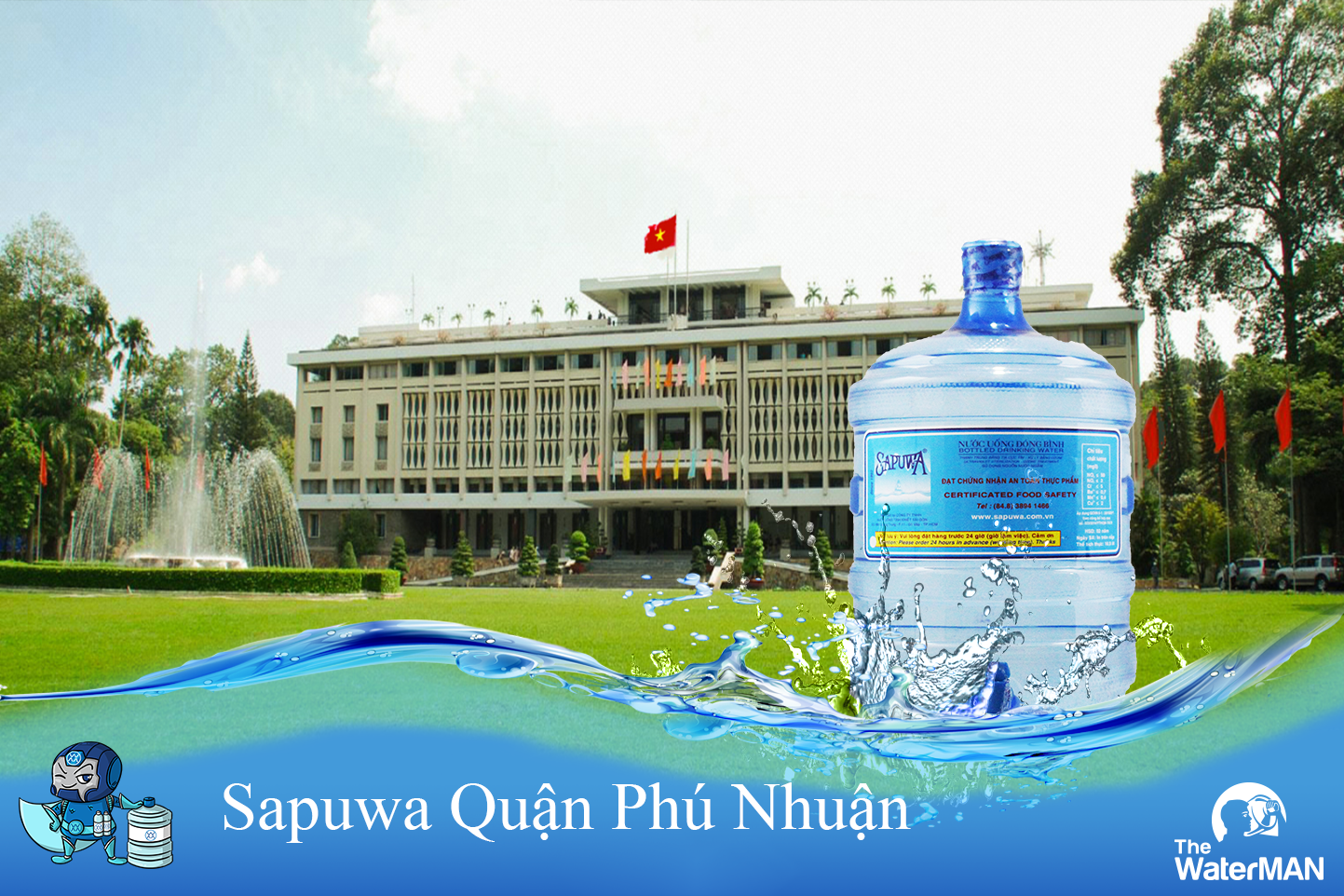 Đại Lý Nước Tinh Khiết Sapuwa Quận Phú Nhuận