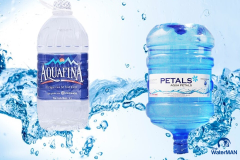 Nên chọn mua nước tinh khiết Aquafina hay PETAL?