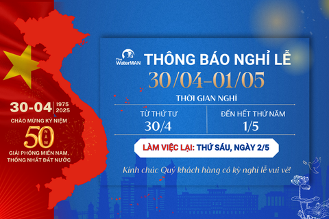 Thông báo lịch nghỉ lễ 30/4 và 1/5 năm 2025