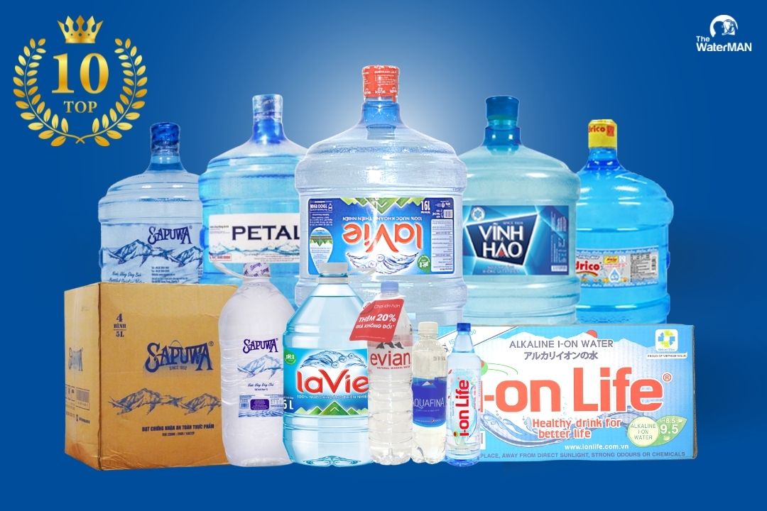Top 10 thương hiệu nước uống được yêu thích nhất tại TP HCM