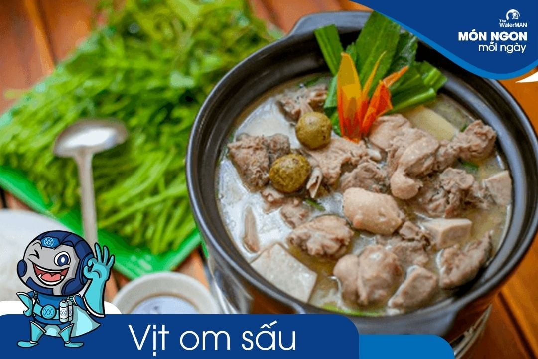 Công thức làm vịt om sấu chuẩn vị miền Bắc