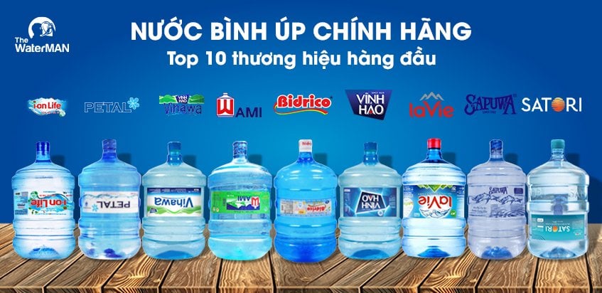 Nước Uống Bình Úp 19L